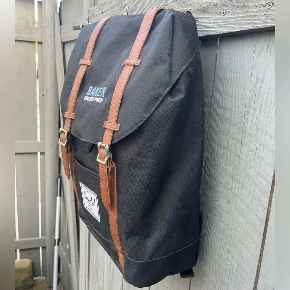 Hershel Supply Co. Retreat Backpack Black NWT Laptop Travel School Unisex Bag